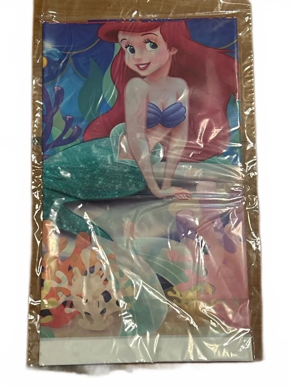 Disney Ariel Little Mermaid Birthday Party Decor Lot Banner Tablecloth Balloons